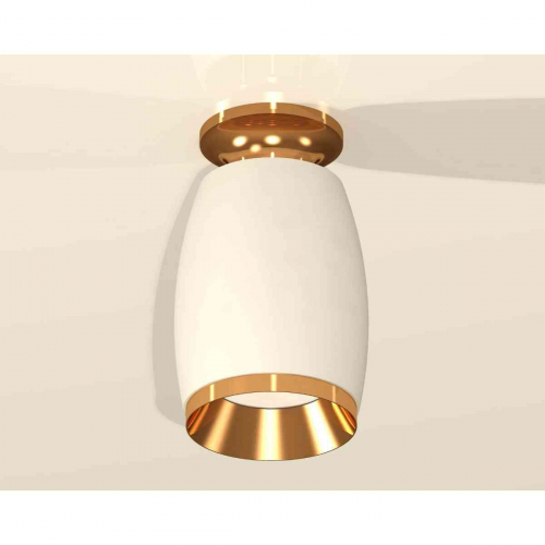 Комплект накладного светильника Ambrella light Techno Spot XS1122044 SWH/PYG белый песок/золото желтое полированное (N6905, C1122, N7034) в г. Санкт-Петербург  фото 3