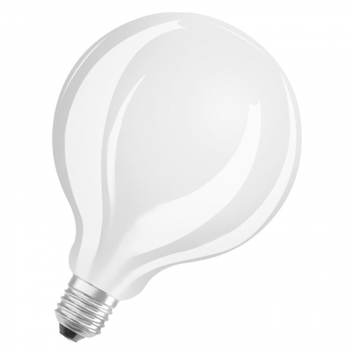 Лампа светодиодная филаментная LED Star G125 17Вт (замена 150Вт) матовая 2700К тепл. бел. E27 2452лм угол пучка 320град. 220-240В OSRAM 4058075601888 в г. Санкт-Петербург 