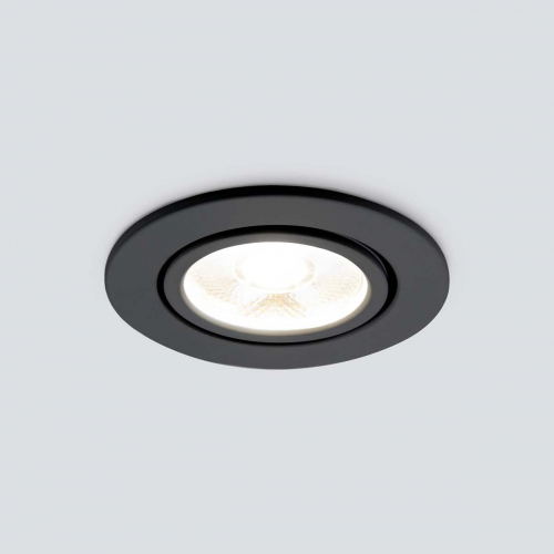 Встраиваемый светодиодный светильник Elektrostandard 15272/LED черный a056031 в г. Санкт-Петербург  фото 2