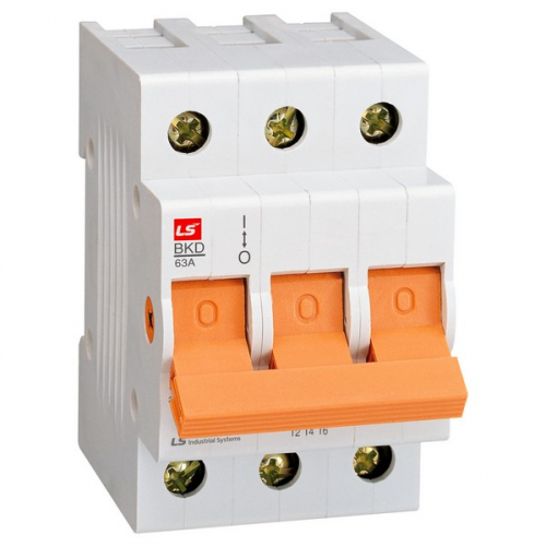 061301888B Выключатель-разъединитель 3P 50А BKD LS Electric 
