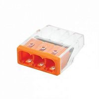 4690612027265 Клемма строительно-монтажная СМК 772-203 (уп.25шт) IN HOME 