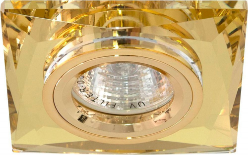 Светильник встраиваемый Feron 8150-2 потолочный MR16 G5.3 желтый 18636 в г. Санкт-Петербург 