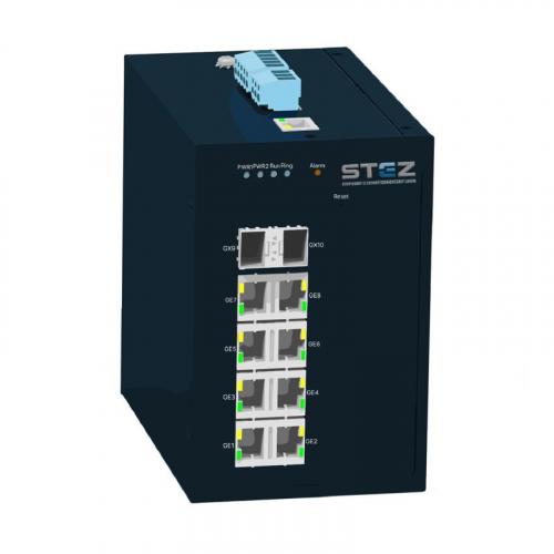 70110006 Коммутатор промышленный STEZ3208G-2GSFP СТЭЗ 