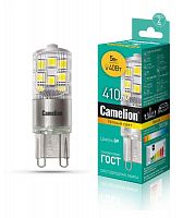 Лампа светодиодная LED5-G9-NF/830/G9 5Вт 220В Camelion 13704 в г. Санкт-Петербург 