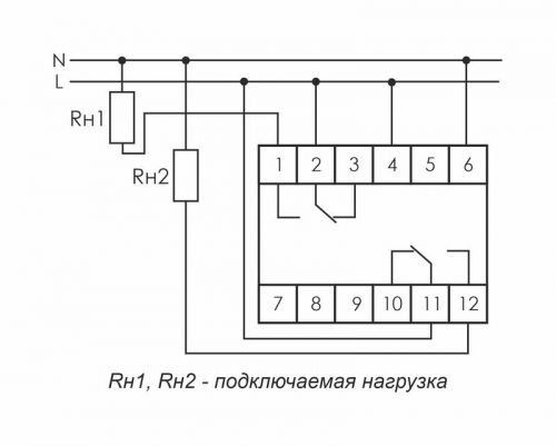Реле времени PCU-507 2х8А 230В 2п IP20 многофункц. 2 независимых времен. 1 мод. монтаж на DIN-рейке F&F EA02.001.022 в г. Санкт-Петербург  фото 2
