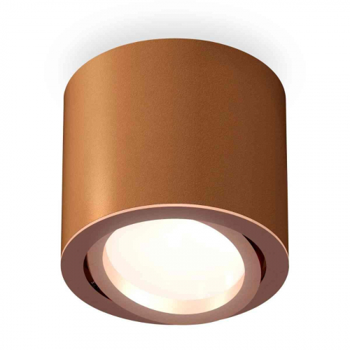 Комплект накладного светильника Ambrella light Techno Spot XS7404002 SCF/PPG кофе песок/золото розовое полированное (C7404, N7005) в г. Санкт-Петербург 