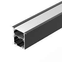 044685 Профиль SL-LINIA52-3L-F-2000 ANOD BLACK L2000 алюм. Arlight 
