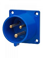SQ0607-0004 Вилка 623 скрытая 2Р+РЕ 32А 220В IP44 TDM
