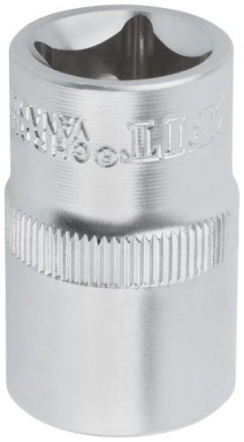 62047 Головка шестигранная CrV 1/2дюйм 17мм FIT  фото 2