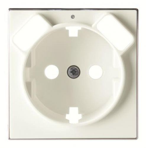 Накладка для розетки SCHUKO с 2хUSB ЗУ арт.8188.3 SKY бел. ABB 2CLA858830A1101 в г. Санкт-Петербург 