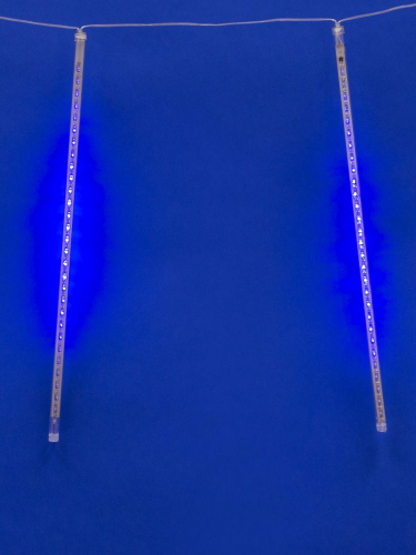 Уличная светодиодная гирлянда Uniel занавес 220V синий ULD-E2403-144/DTK BLUE IP44 METEOR 11120 в г. Санкт-Петербург  фото 4