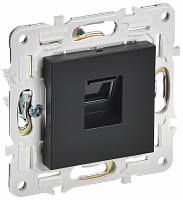 SK-K10-1-K02 Розетка компьютерная RJ45 кат.5E SKANDY SK-K01Bl черн. IEK 