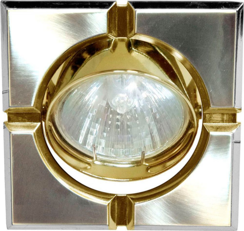 Светильник встраиваемый Feron 098T-MR16-S потолочный MR16 G5.3 титан-золото 17660 в г. Санкт-Петербург 