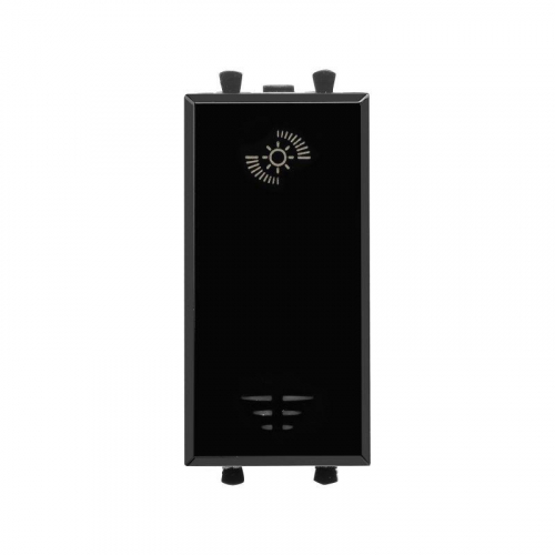 Диммер 1мод. 16А кнопочный Avanti "Черный квадрат" для LED ламп DKC 4402341 в г. Санкт-Петербург 
