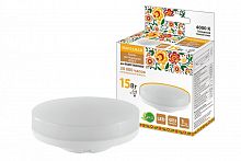 SQ0340-1575 Лампа светодиодная GX53-15 Вт-230 В-4000 К-Э, h=26 мм, Народная