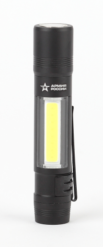 Ручной светодиодный фонарь ЭРА Армия России Сапер от батареек 100х20 112 лм MB-702 Б0030200 в г. Санкт-Петербург 