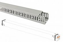 SQ0410-0013 Кабель-канал перфорированный 40х40 перфорация 4/6мм TDM (36 м)