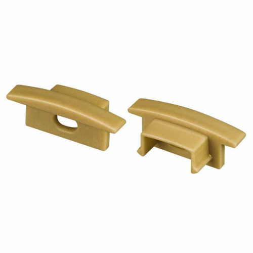 039999 Заглушка LINE-2308-F GOLD с отверстием пластик Arlight 