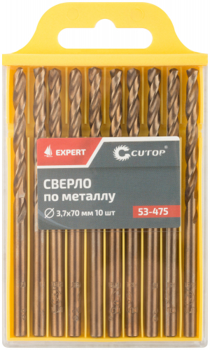 Сверло по металлу Cutop EXPERT, 3.7х70 мм (10 шт) в г. Санкт-Петербург  фото 3