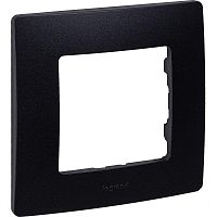 672581 Рамка 1-м Etika антрацит IEK 