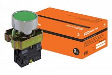 SQ0704-0038 Кнопка BА31 без подсветки зеленый 1з TDM
