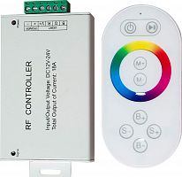 Контроллер для светодиодной ленты с П/У белый, 12-24V, LD56 21558 в г. Санкт-Петербург 