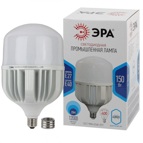 Лампа светодиодная ЭРА LED POWER T160-150W-4000-E27/E40 Б0051795 в г. Санкт-Петербург  фото 4