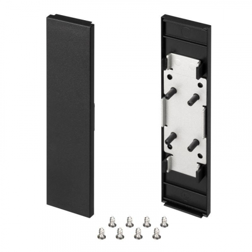 033038 Заглушка SL-LINE-25100-DUAL BLACK глухая пластик Arlight 