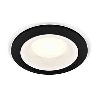 Комплект встраиваемого светильника Ambrella light Techno Spot XC7622001 SBK/SWH черный песок/белый песок (C7622, N7010) в г. Санкт-Петербург 