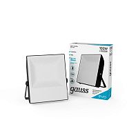 687511100 Прожектор светодиодный EVO 100Вт 6500К IP65 10000лм 100-240В ДО черн. GAUSS 
