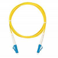 NMF-PC1S2C2-LCU-LCU-003 Патч-корд  волоконно-оптический соед. одномод. 9/125мкм стандарта OS2 LC/UPC-LC/UPC одинарн. LSZH нг(В)-HFLTx 2мм желт. 3м NIKOMAX 