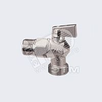 Кран шаровой 1/2' х 3/4' НН для стиральной машины