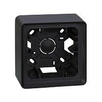 8200750-038 Коробка наружной установки на 1 пост графит Simon82 Detail 