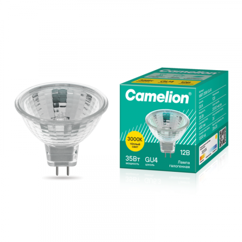 2930 Лампа галогенная MR11 35Вт 12В Camelion 