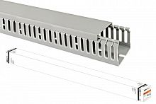SQ0410-0007 Кабель-канал перфорированный 80х80 перфорация 8/11 TDM (16 м)