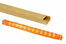 SQ0402-0605 Кабель-канал 25х16 желтая сосна 3D (60м) TDM