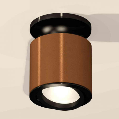 Комплект накладного светильника Ambrella light Techno Spot XS7404100 SCF/PBK кофе песок/черный полированный (N7926, C7404, N7002) в г. Санкт-Петербург  фото 3