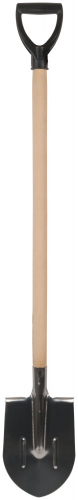 Лопата штыковая, нержавеющая сталь Профи, с деревянным черенком и V-ручкой 200х355х1420 мм в г. Санкт-Петербург 