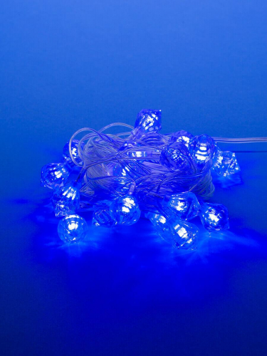 Светодиодная гирлянда Uniel 220V синий LD-S0280-020/DTA BLUE IP20 DIAMONDS 07922 в г. Санкт-Петербург  фото 4