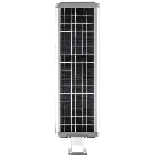 Светодиодный уличный фонарь консольный на солнечной батарее Feron SP2339 25W 6400K с датчиком движения, серый 32191 в г. Санкт-Петербург  фото 3
