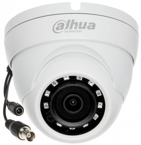 Камера видеонаблюдения DH-HAC-HDW1220MP-0280B 2.8-2.8мм HD-CVI цветная бел. корпус Dahua 1074788 в г. Санкт-Петербург 