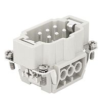 352246 Вилка OptiLink HDC-HE-6-16-M-(0.75-2.5) 500В КЭАЗ 