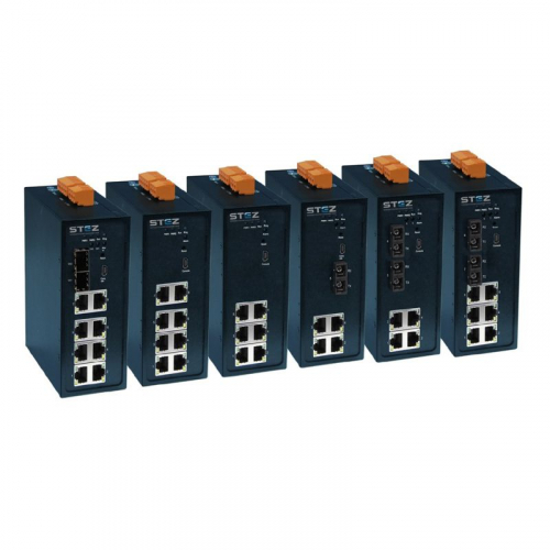 70110018 Коммутатор промышленный STEZ3208G-12GSFP СТЭЗ 