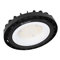 4058075764453 Светильник светодиодный HIGH BAY COMPACT ДСП 133Вт 6500К IP65 16000лм для высоких пролетов хайбей темперир. стекло черн. LEDVANCE 