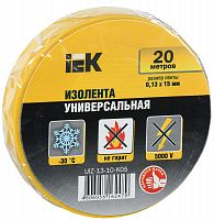 Изолента ПВХ 0.13х15мм (рул.20м) желт. IEK UIZ-13-10-K05 в г. Санкт-Петербург 