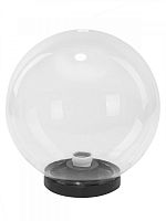 SQ0330-0628 Светильник НТУ 03-100-301 шар d=300 мм IP54 (прозрачный ПММА, основание плоское ПК 145, Е27) TDM