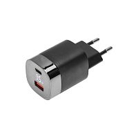 Устройство зарядное сетевое USB QC (30W) + Type C PD (33W) с дисплеем Rexant 18-2224 в г. Санкт-Петербург 