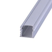 146-401-1 Комплект накладного алюм. профиля с рассеивателем 16х12мм 1м Rexant 