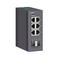 N1000-2SFP6T-P2 Коммутатор промышленный неуправляемый 2х100Base-X SFP слотов: 6х 10/100Base-T(X) портов RJ45 12-48В DC/18-30В AC с резервированием DKC 