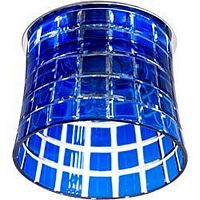 Светильник потолочный, JCD9 35W G9 с синим стеклом, хром с лампой, CD2321 18714 в г. Санкт-Петербург 